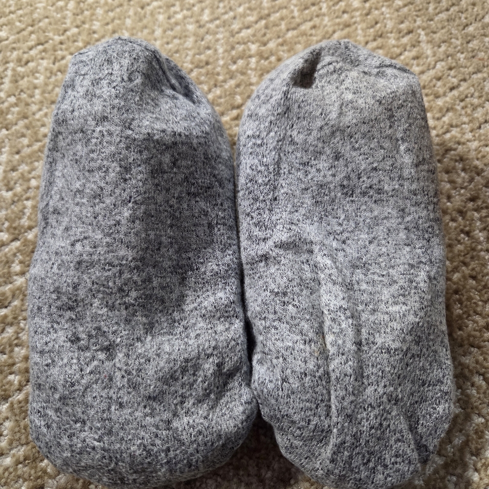 Blue and Yellow Knit Slippers - Picture 3 of 3